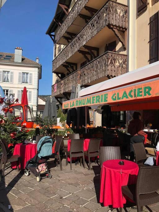 Le Coeur De Gerardmer F2 Plein Centre 4P + Garage Bagian luar foto